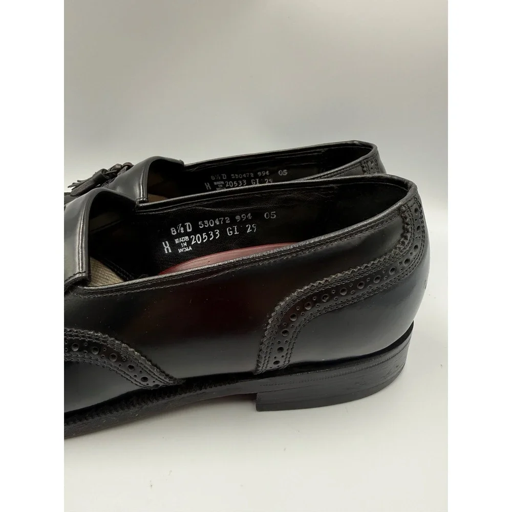 Florsheim black leather